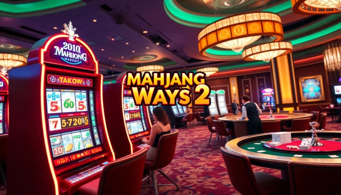Experience Mahjong Ways 2 at the casino slots with thrilling gameplay and vibrant visuals.