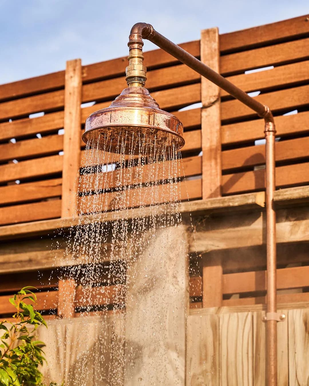 Copper Garden Shower – Elegant Outdoor Shower Solutions