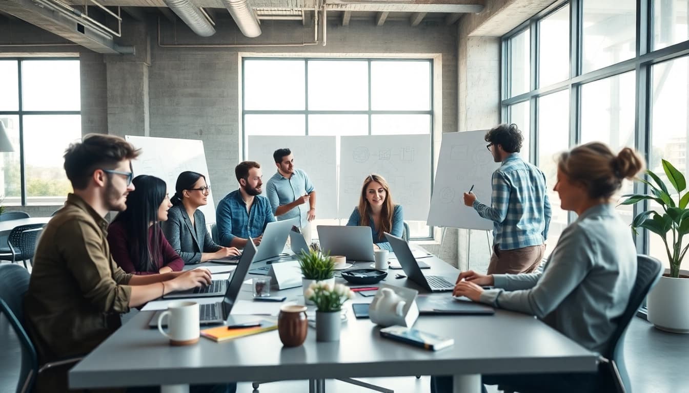 Engaging Edmonton web design team creating innovative digital solutions.