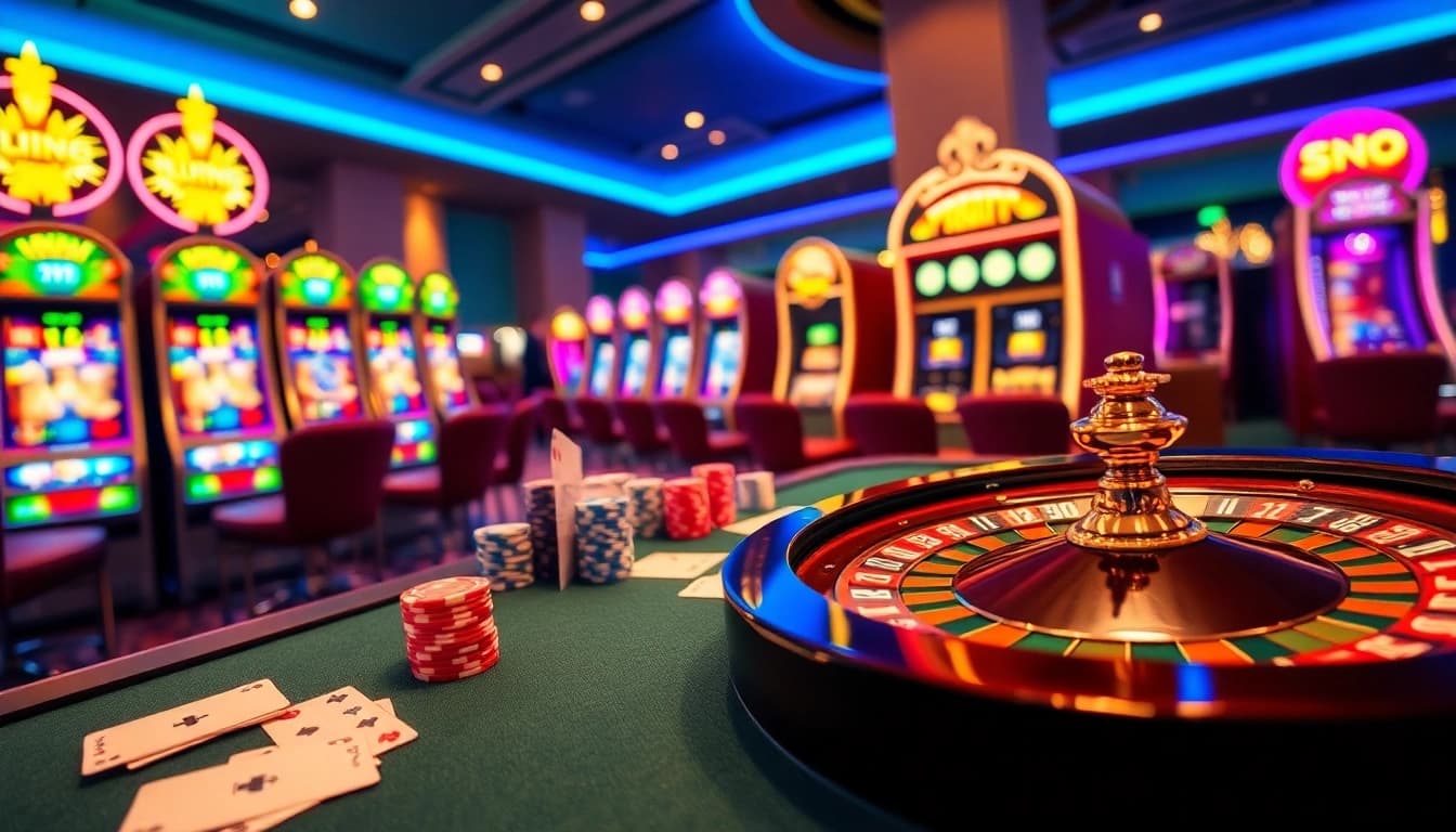 Engage in thrilling gambling action at https://nova8886.com/ featuring poker, roulette, and slot machines.