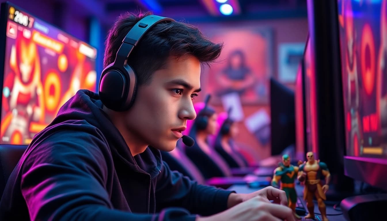 Menangkan lapak303 game dengan fokus tinggi dalam sesi bermain game kompetitif.