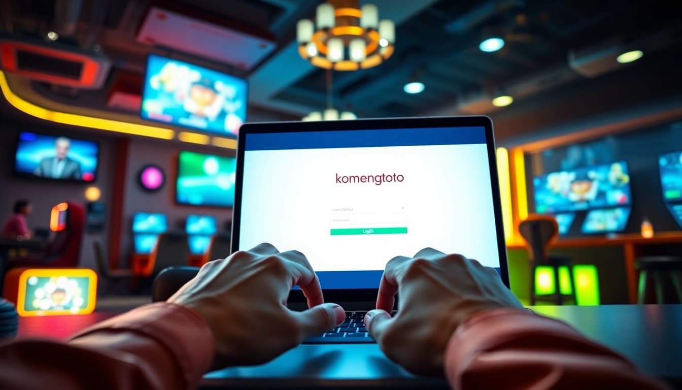 Mengakses komengtoto login di perangkat modern untuk pengalaman bermain yang mengasyikkan.