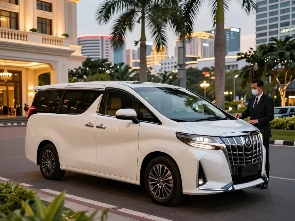 Trải nghiệm sự sang trọng với thuê xe Alphard tại Hồ Chí Minh, mang đến chuyến đi cao cấp với tài xế chuyên nghiệp.
