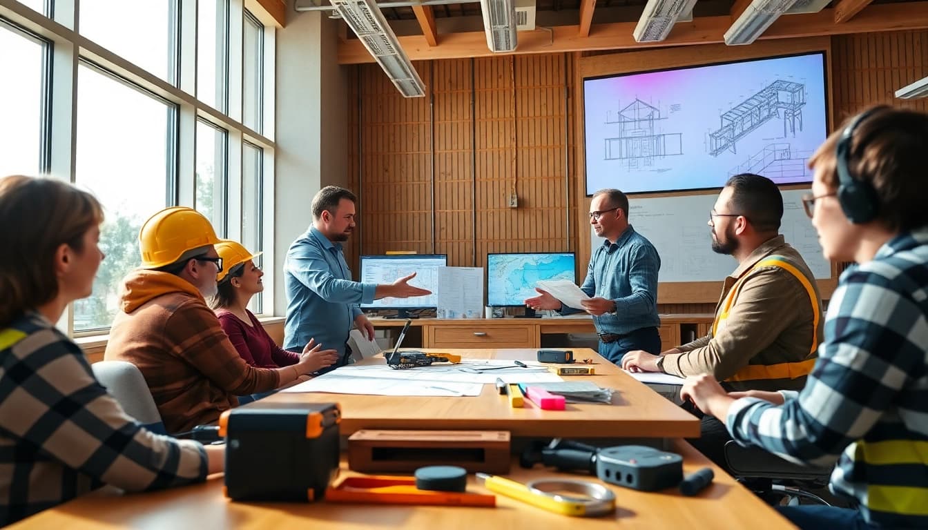 Enhancing construction education through hands-on training in an interactive classroom.