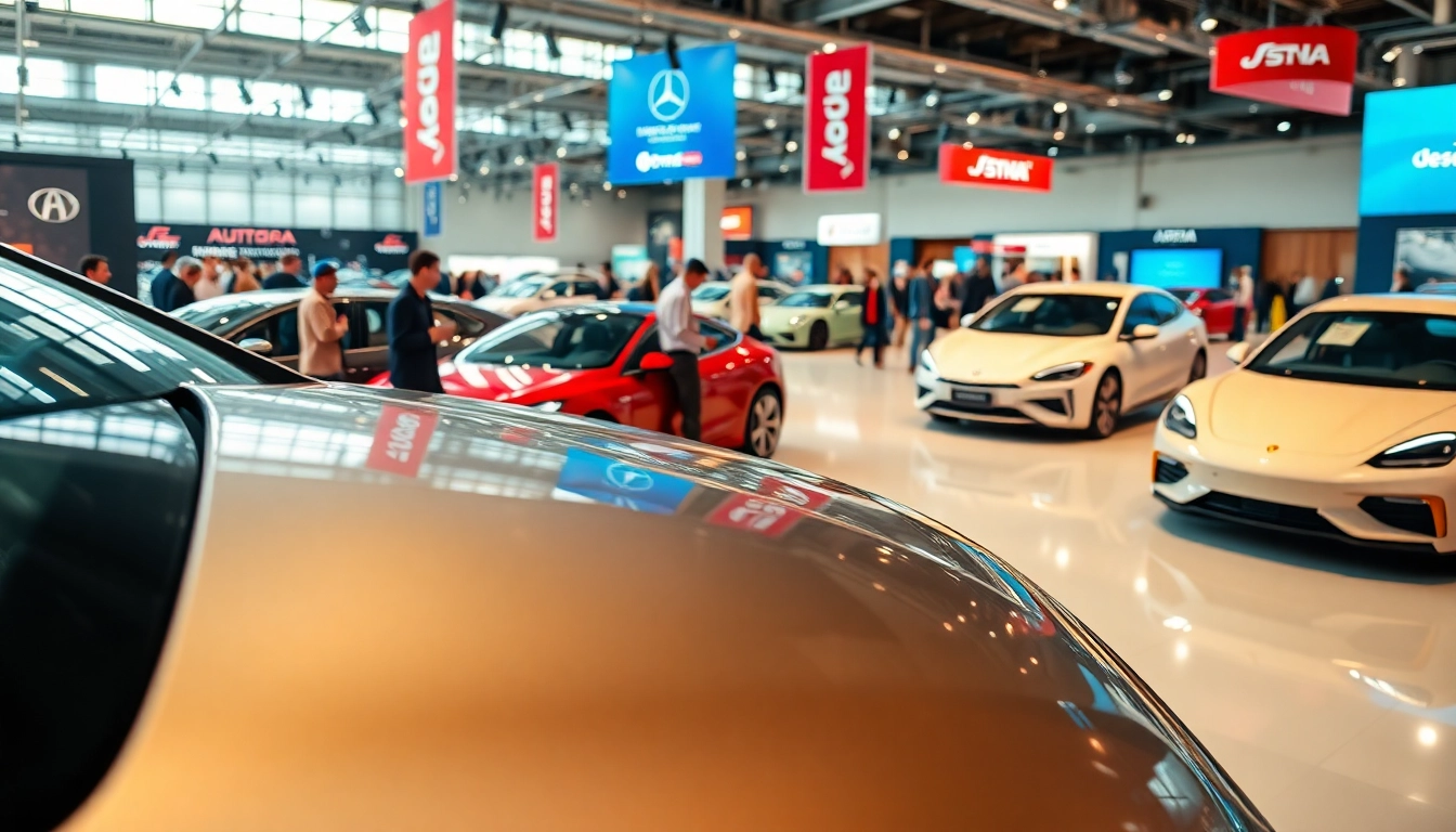 Experience the thrilling excitement of the Auto Cars Show with diverse vehicle displays and enthusiastic attendees.