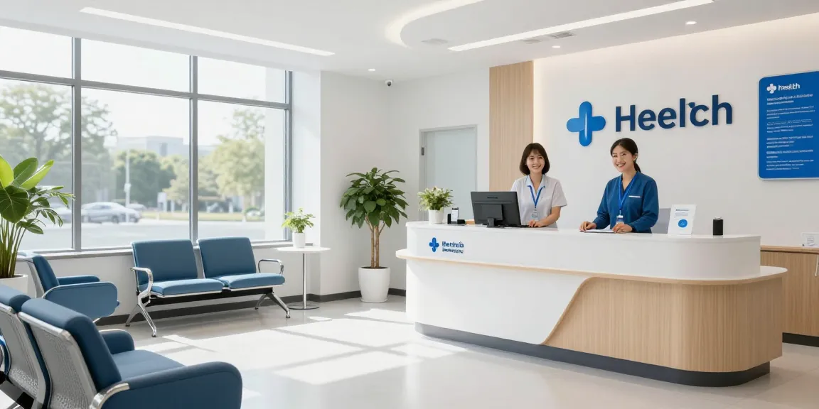 Best health insurance for 1099 contractors includes medical services and patient care in a modern health clinic.