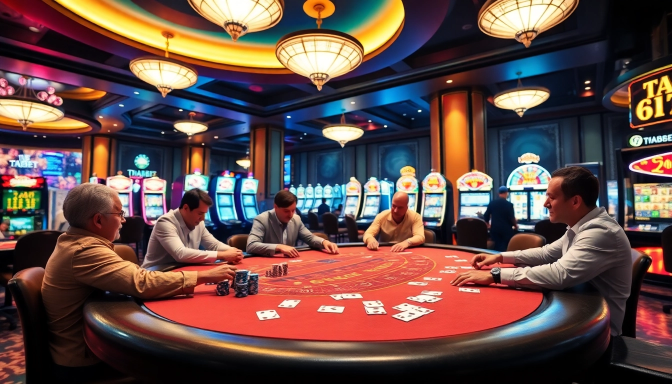 Experience the thrill of thabet vegas with live poker action and vibrant casino ambiance.