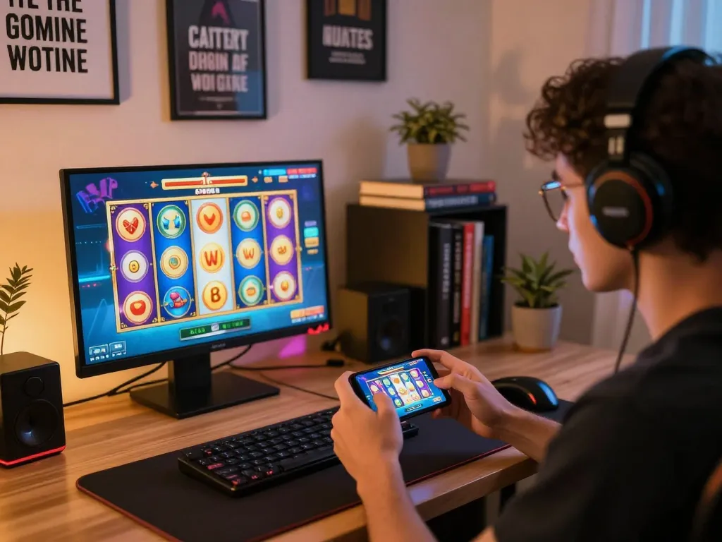 Enjoying a competitive session as players download apk slot bet 50 perak on mobile, featuring vibrant gameplay.