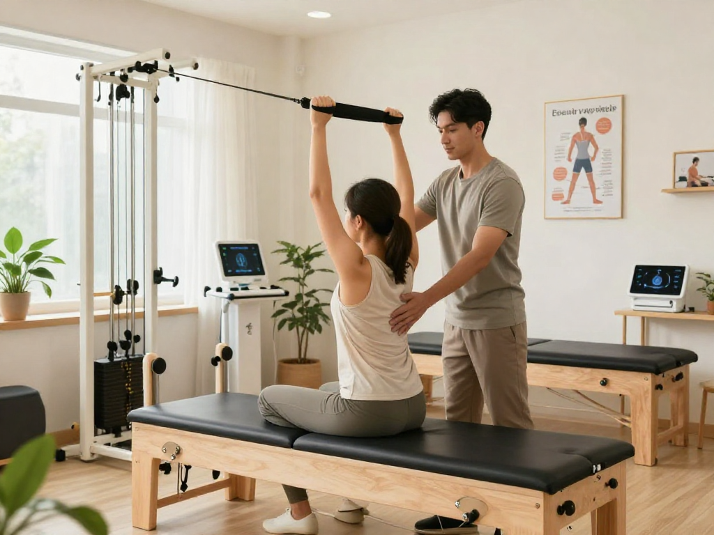 Mobile physiotherapy Sydney services in a modern clinic showcasing compassionate patient care and expert rehabilitation support.