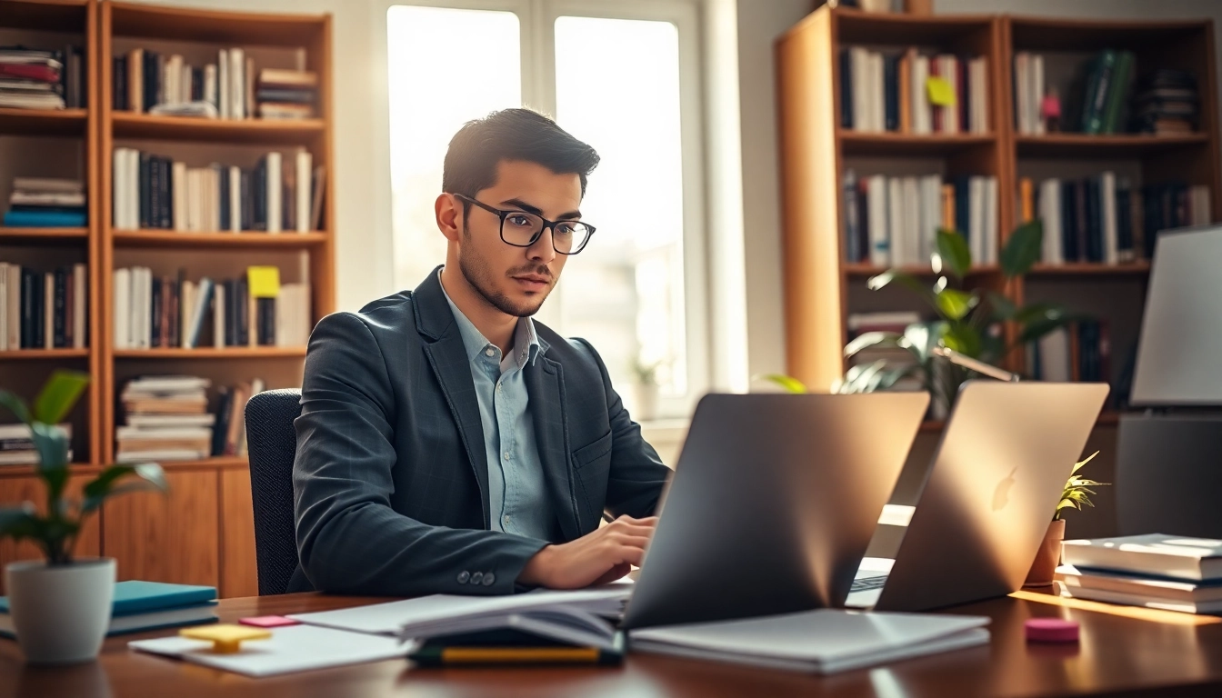 Pay someone to do my comptia exam in a cozy home office setting, showcasing a focused student.