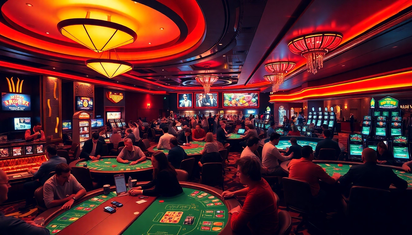 ผู้เล่นในคาสิโน สนุกสนานกับการเดิมพันและบรรยากาศที่ตื่นเต้น