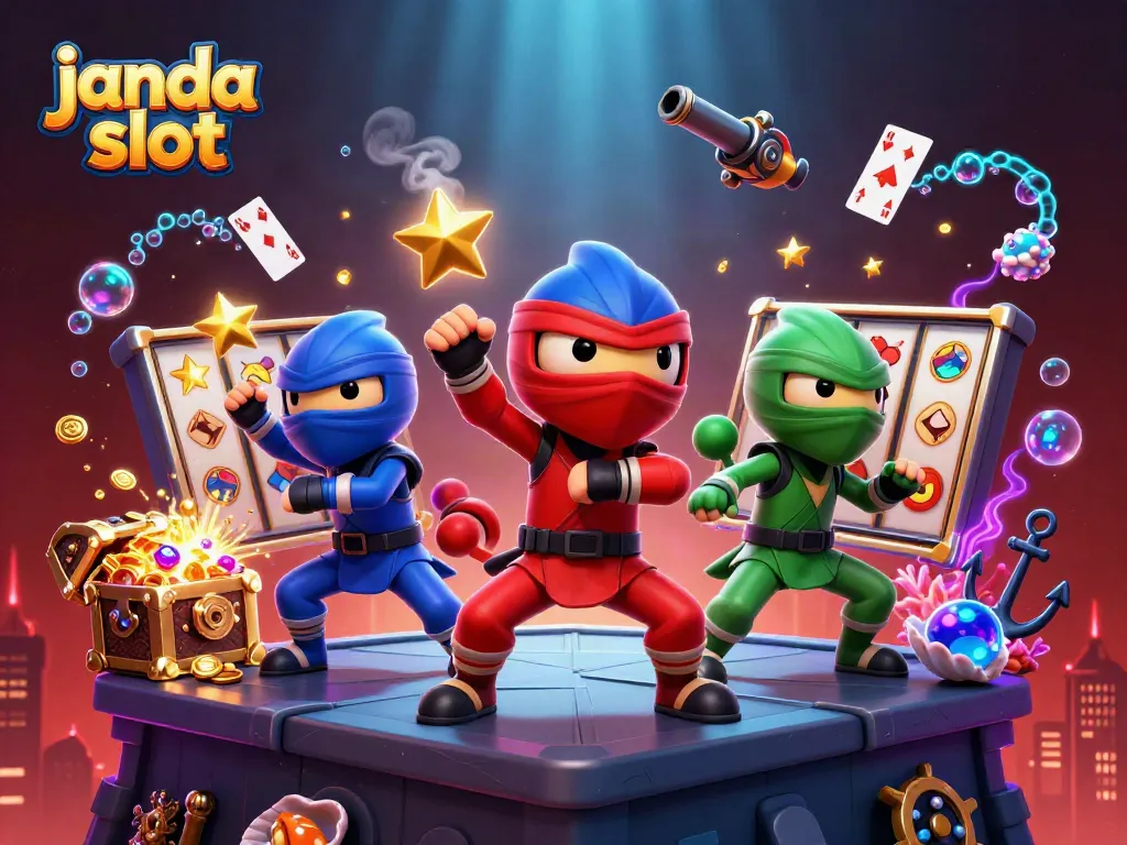 Taruhan janda slot dengan ninja chameleon yang penuh aksi dan harta bawah laut.