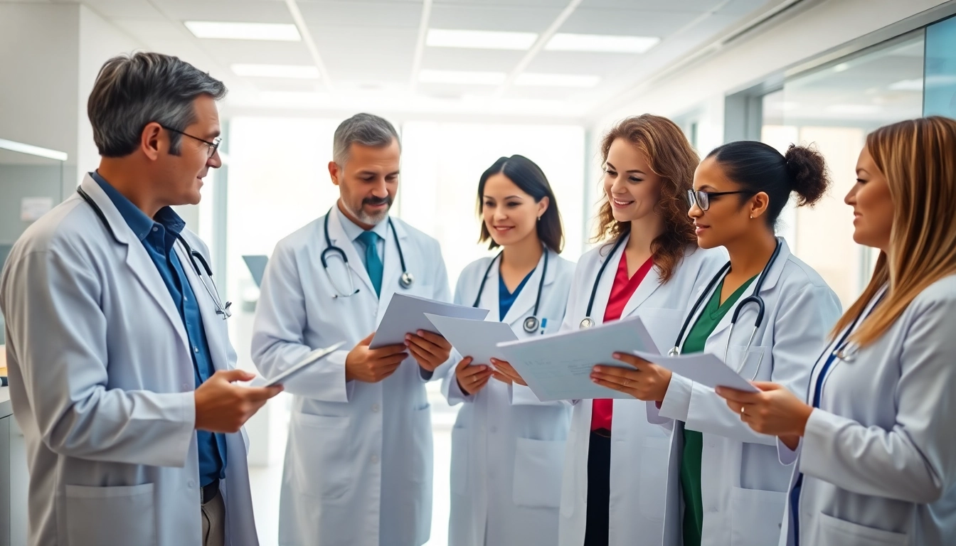Healthcare professionals collaborating at https://www.medexdtc.com medical clinic.