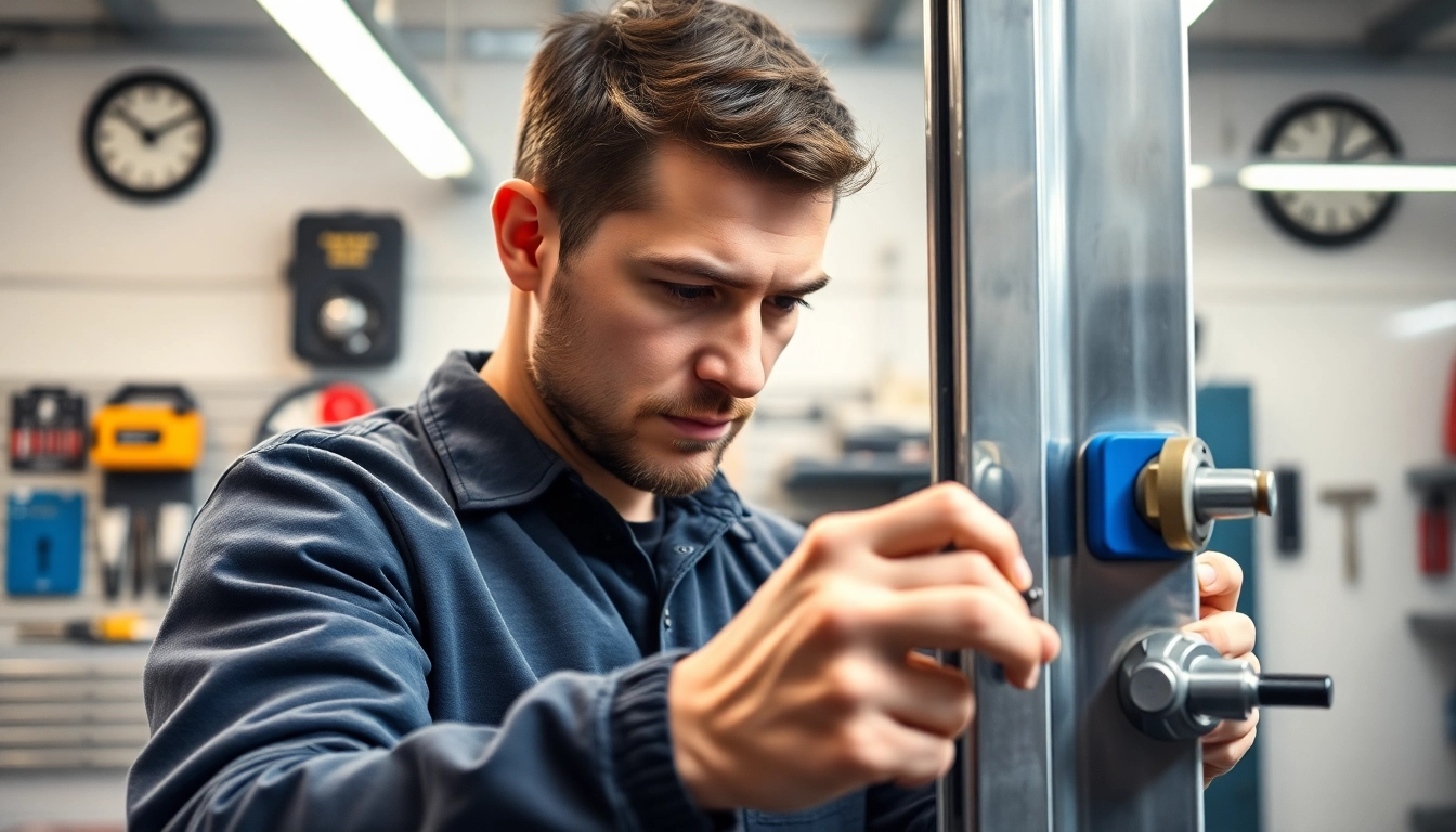 Best locksmiths in Chesterfield, Missouri providing expert lock services in a professional setting.