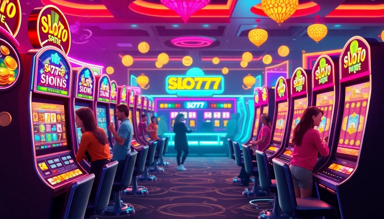 Putar slot777 dan menangkan hadiah di kasino online yang menakjubkan.