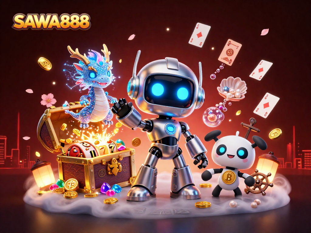 SAWA888 offers exciting slots action with unique characters and rich, dynamic casino elements.