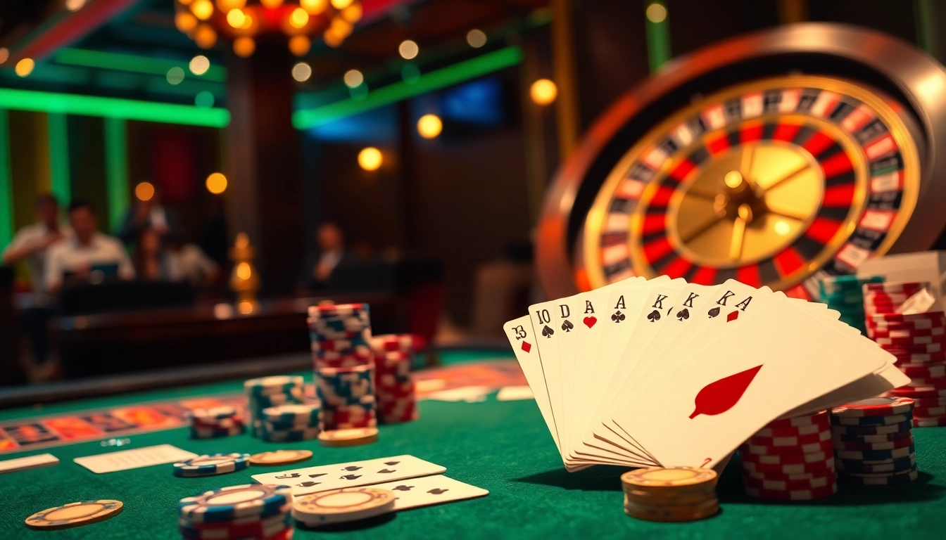 Engage in thrilling poker action at https://xoixoai.com/ with luxurious tables and vibrant casino atmosphere.