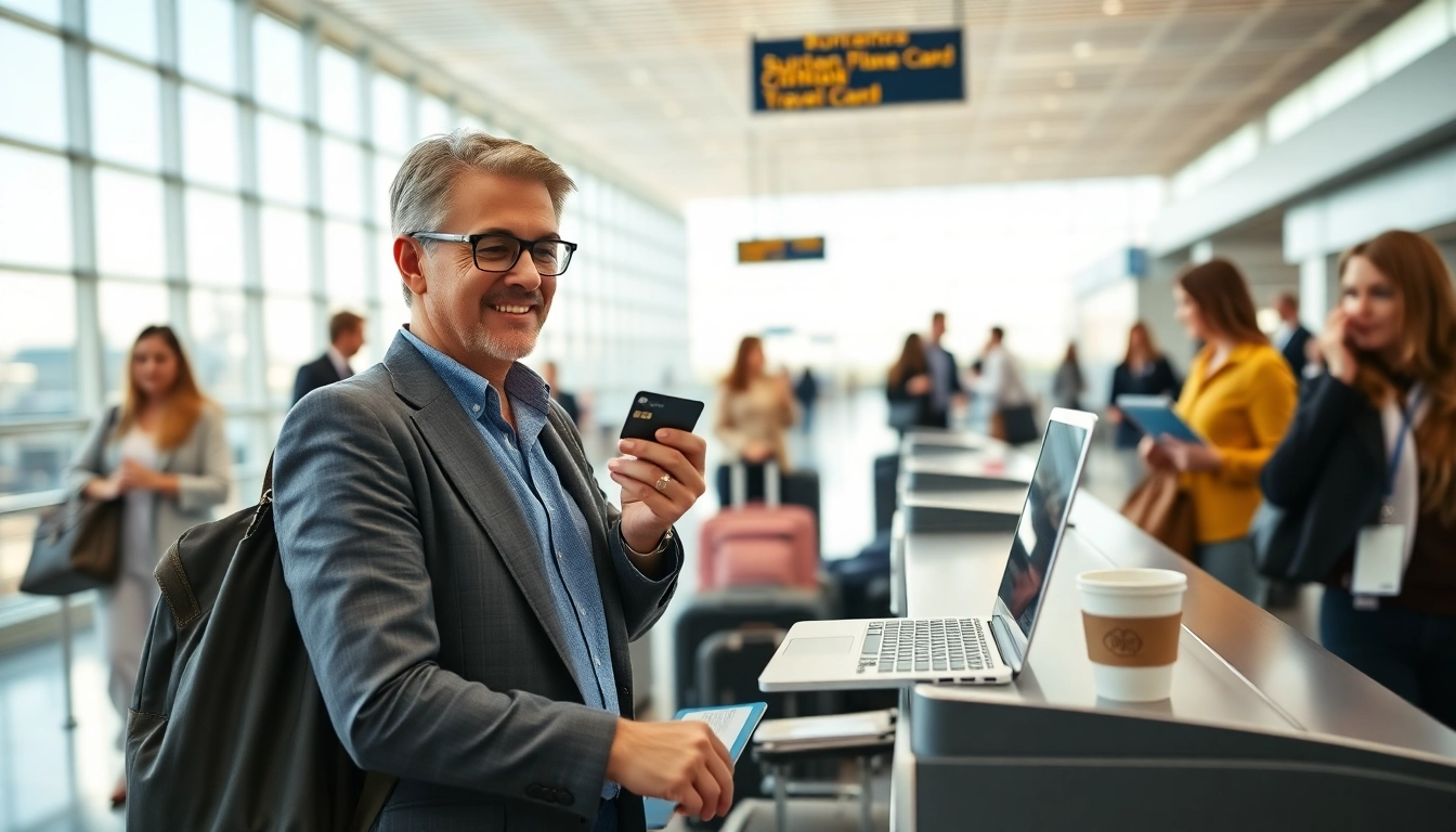 Using the travel card benefits travelers by eliminating personal funds for expenses.