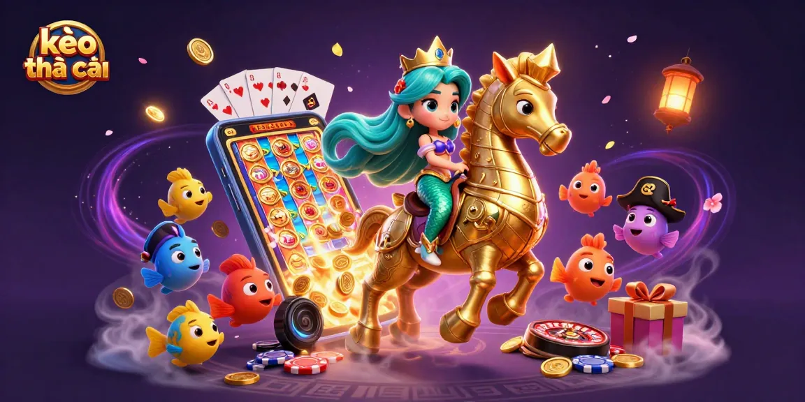 Experience the thrill of kèo nhà cái with vibrant 3D characters and exciting game elements.