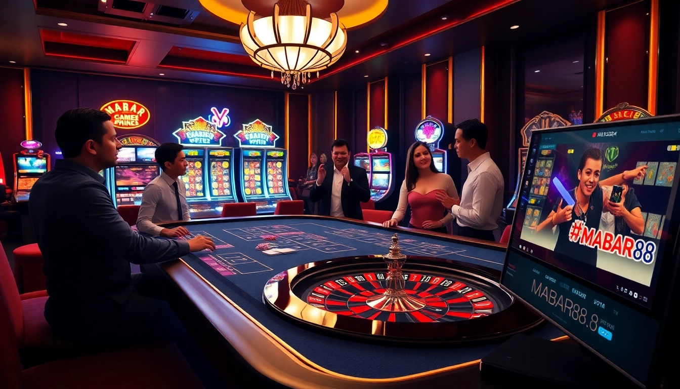 Rasakan sensasi MABAR88 dengan meja kasino yang berwarna-warni dan mesin slot yang mendebarkan.