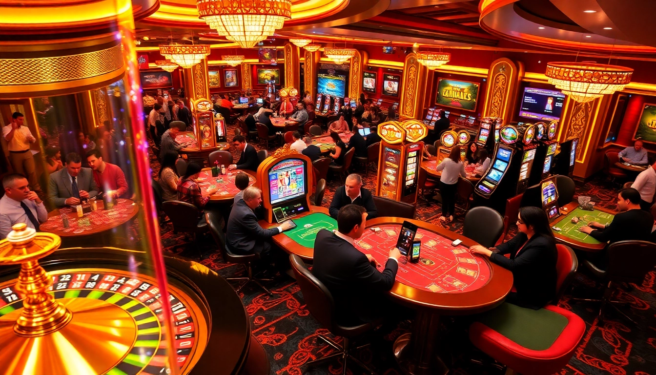 Experience the thrill of ketquabongda as you immerse yourself in a casino environment filled with excitement and live betting opportunities.