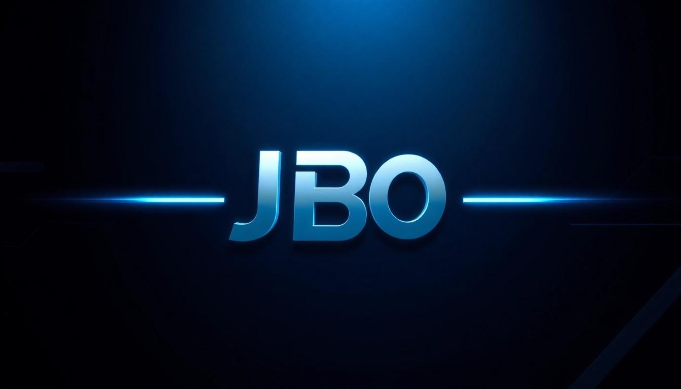 Highlighting the striking JBO logo on a modern background, showcasing its professional design.