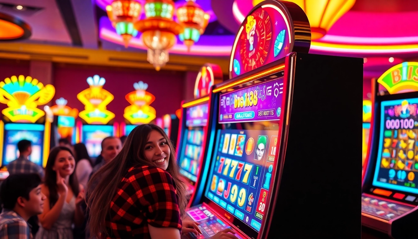 Menangkan pengalaman bermain bro138 slot di suasana kasino yang ceria dan penuh energi.