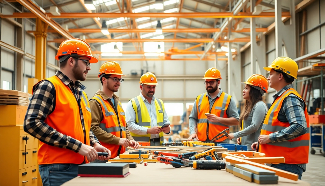 Students at construction trade schools in Texas participate in practical workshops, showcasing teamwork and learning.