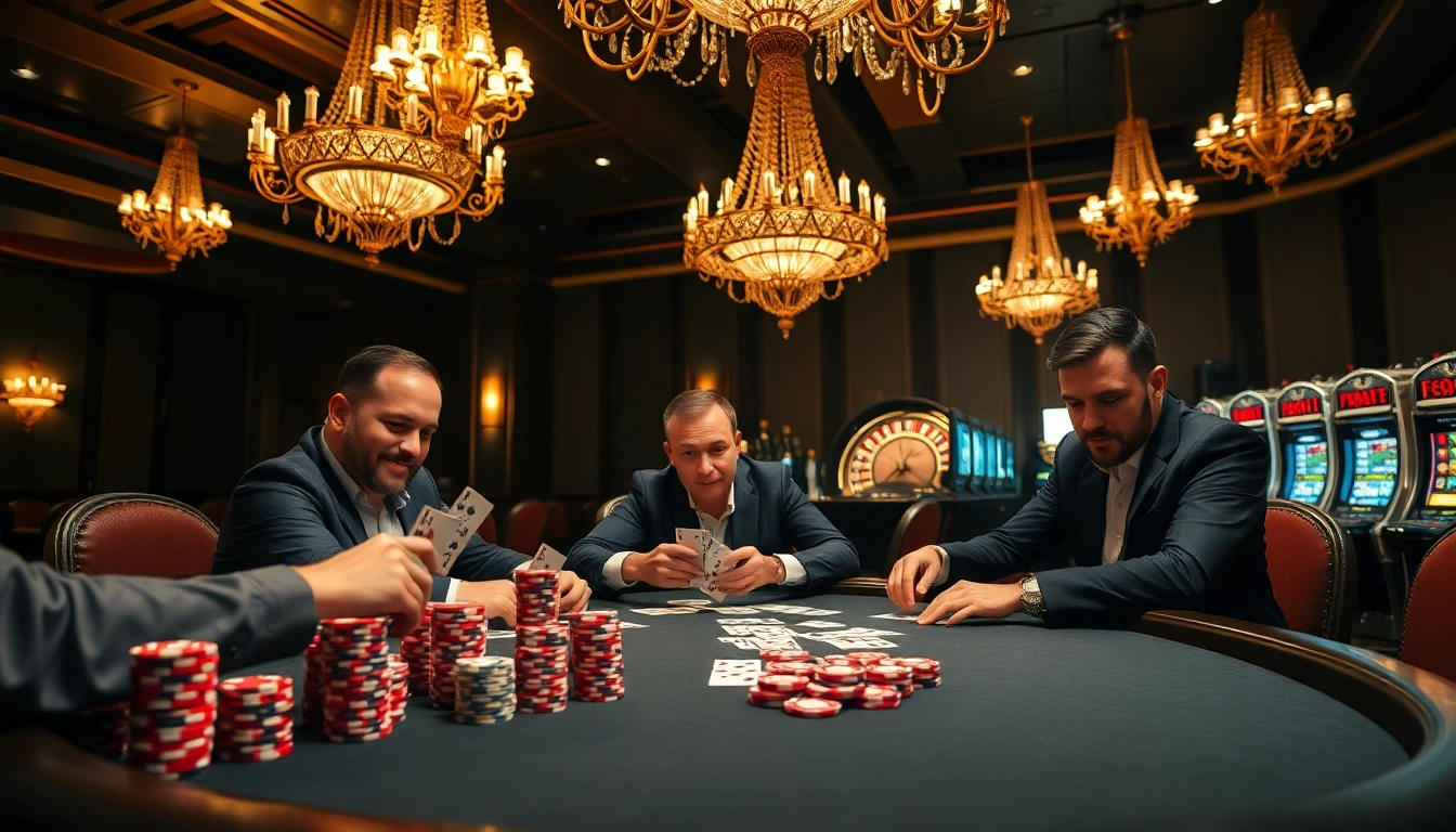 Rasakan momen poker yang mendebarkan dan permainan strategis dengan idn play di meja kasino yang mewah.