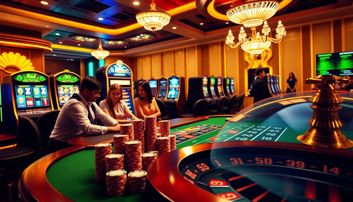 Vivez une expérience de jeu captivante au meilleur casino en ligne avec des machines à sous engageantes et des tables de poker.