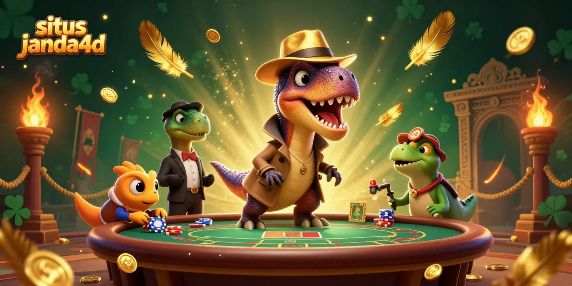 Gambarkan aksi situs janda4d dengan elang kartun yang mencuri chip di kasino.