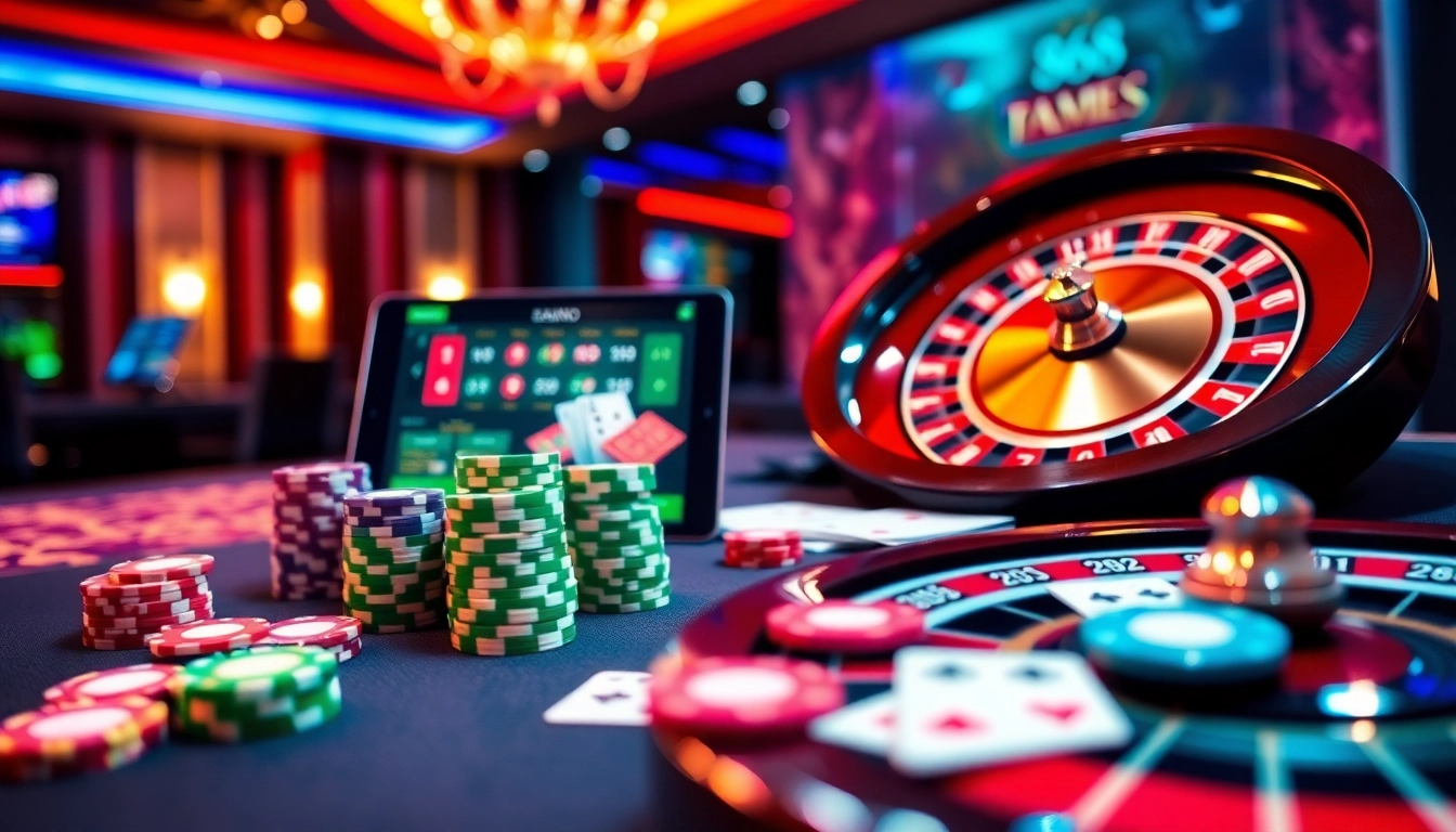 Experience the thrill of Khela88 Bangladesh with vibrant casino tables and online betting excitement.