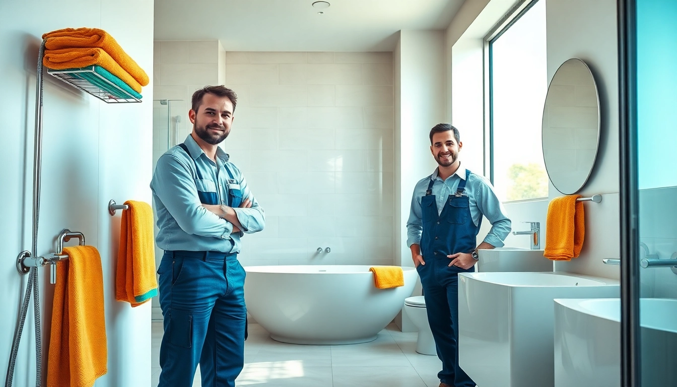 Die sonni sanitär GmbH bietet moderne Sanitärlösungen in einem eleganten Badezimmer.