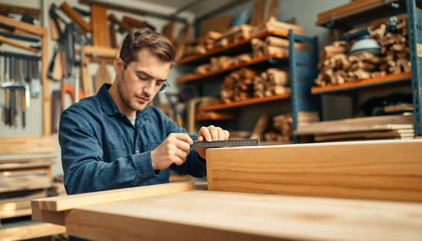 Carpenter engaged in work on Carpentry Apprenticeship Near Me highlighting skills and tools.
