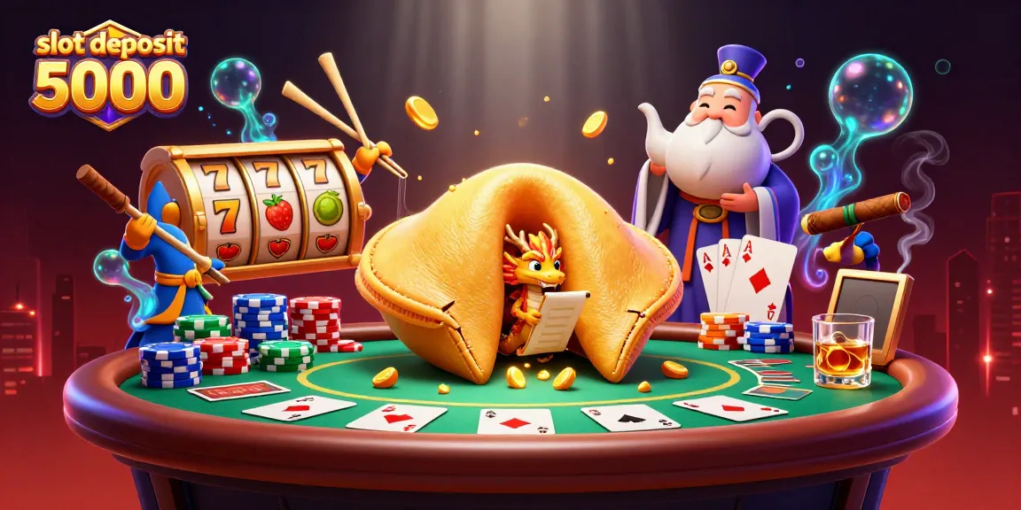 Engage with the excitement of slot deposit 5000 and dynamic gaming features from a vibrant casino scene.