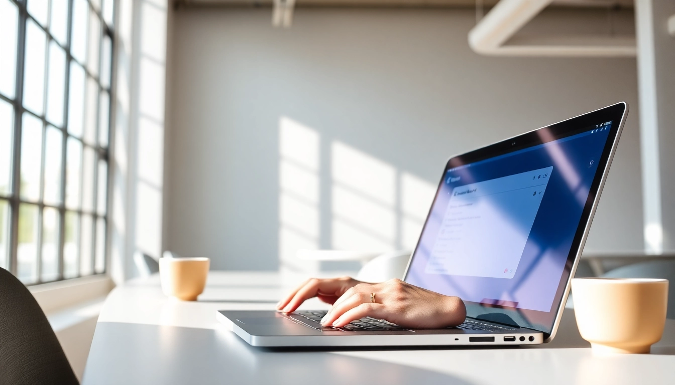 Learn how to scrape linkedin search results using a data analyst in a modern office setting.
