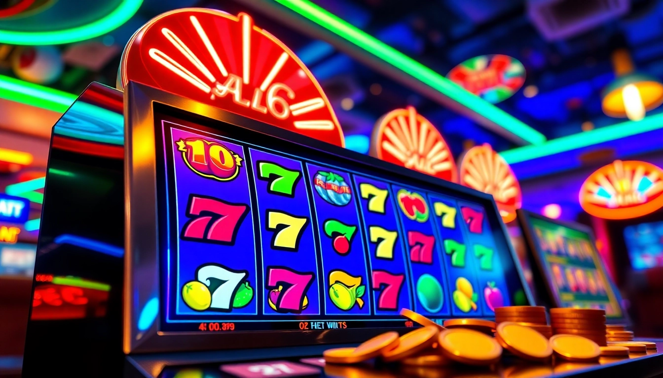Menang di slot gacor dengan antarmuka mesin slot yang berwarna-warni dan ceria.