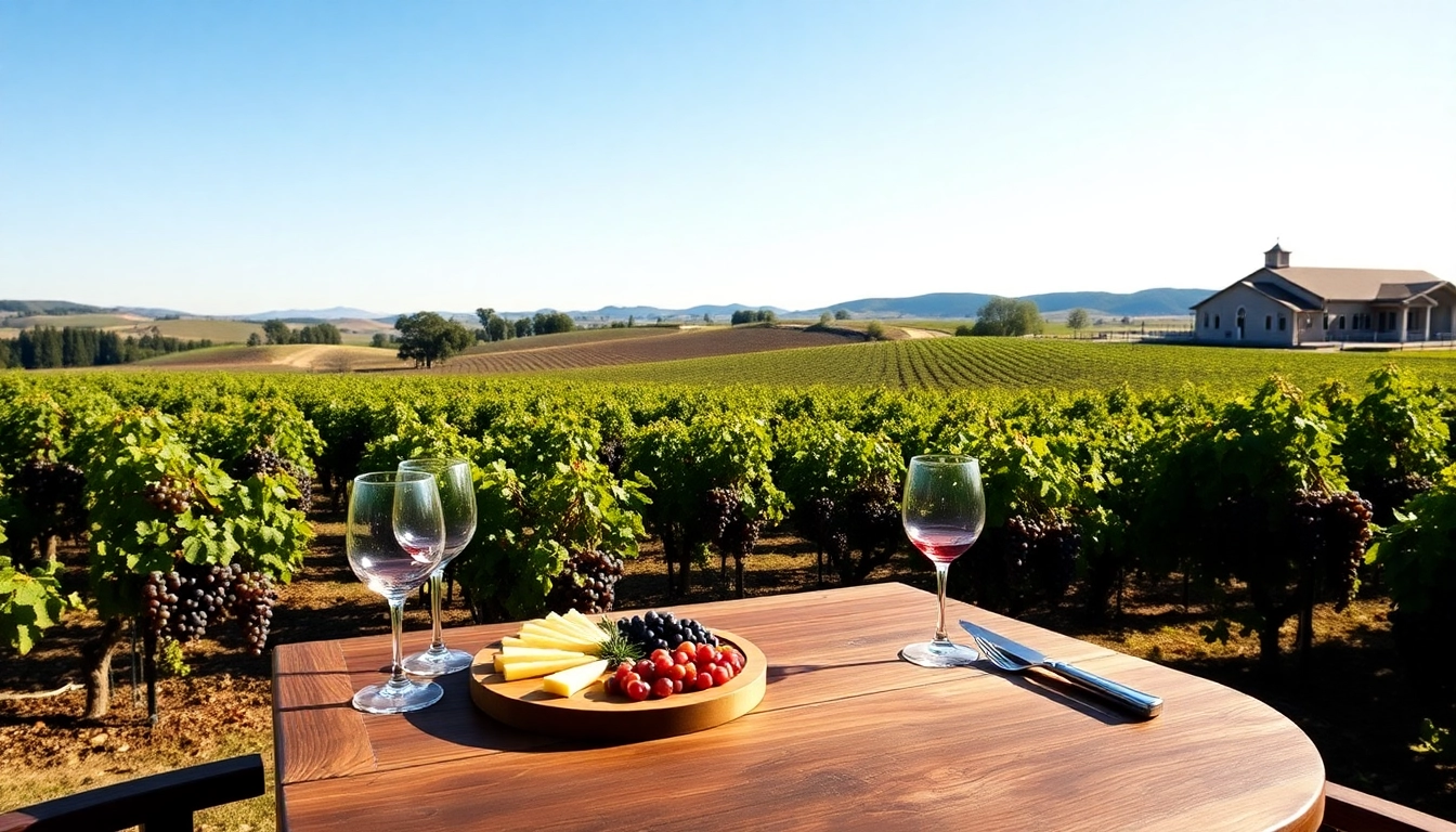Enjoy wine tasting at scenic Clarksburg wineries with lush vineyards and a cozy setting.