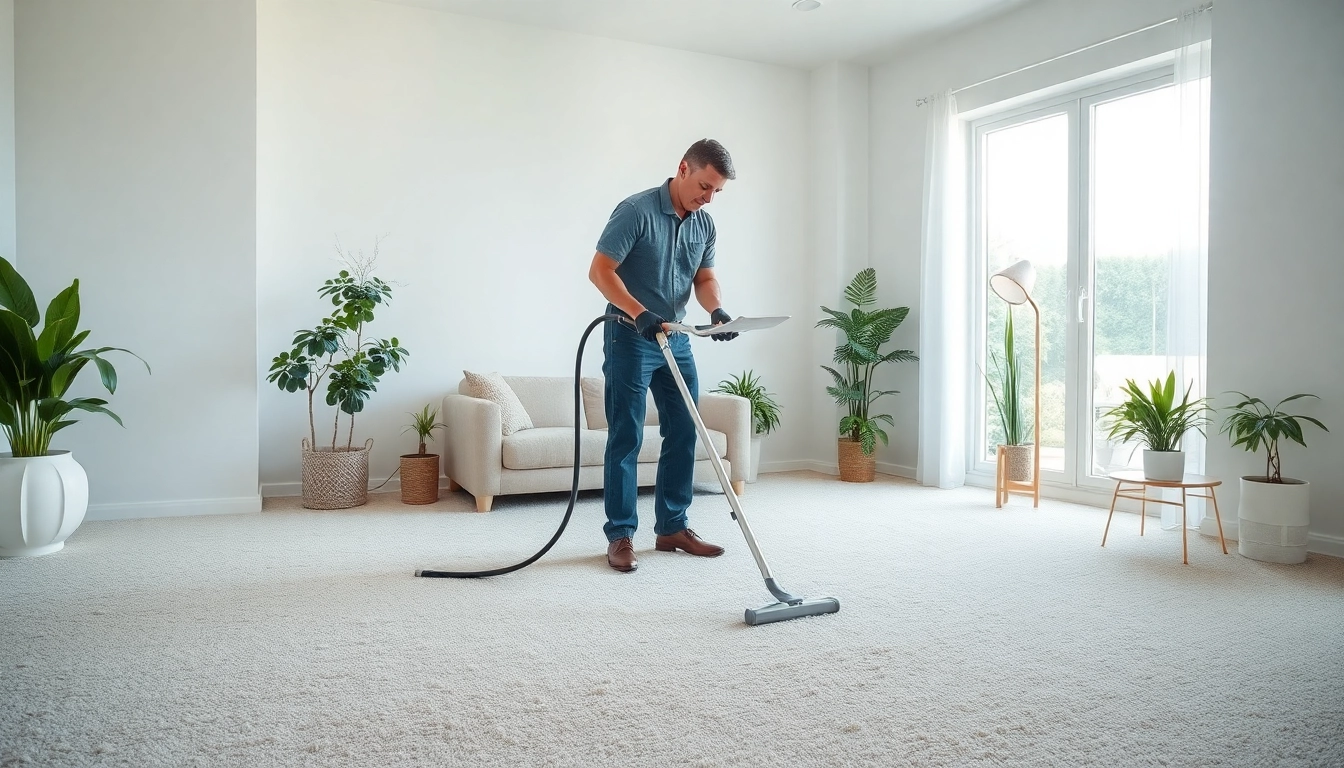 Get expert carpet cleaning near me in a bright and cozy living room setting.