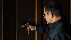 Der Schlüsseldienst Speyer öffnet die Tür beschädigungsfrei mit professionellem Werkzeug.