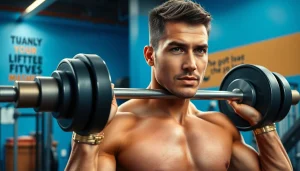 Elevated performance in weightlifting, showcasing strength with 888new fitness gear in motion.