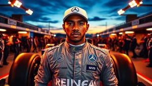 Lewis Hamilton leading the charge in Formula 1 racing at https://diknews.co.uk/lewis-hamilton/ event.