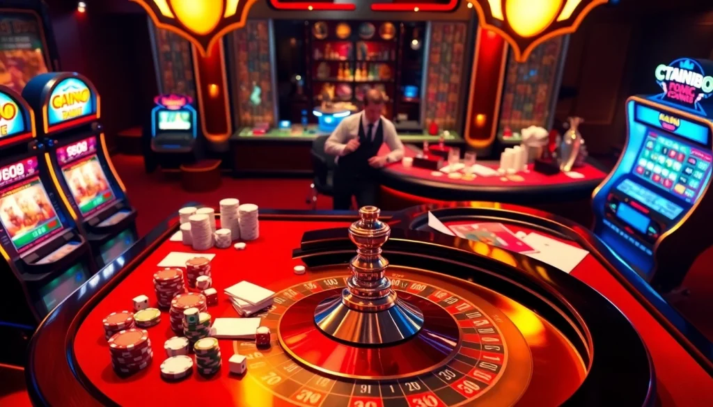 Players engaging with games at https://xx88.pizza/, highlighting casino tables and excitement.