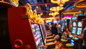 Menangkan hadiah di luxury138 slot dengan mesin yang mewah dan atmosfer kasino yang ramai.