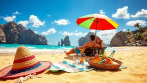 Enjoying a beach day in Cabo travel guide 2025 showcasing relaxation and local culture.