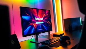 Masuk ke bensu4d login game dengan setup gaming yang modern dan menawan.