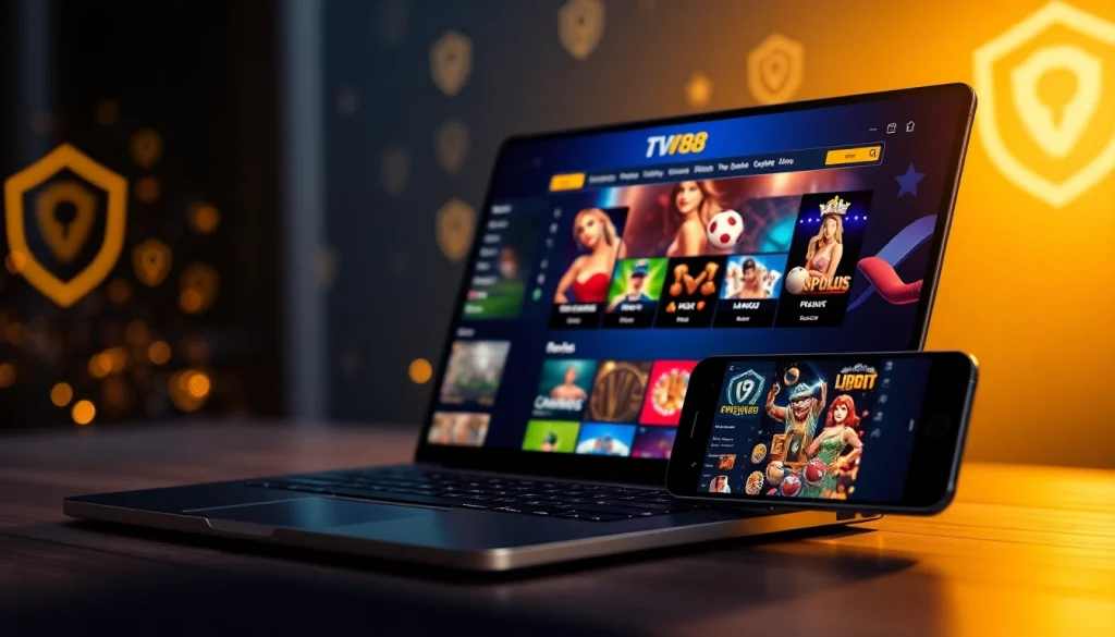 Experience TV88's secure online gambling interface at https://whycazino.com with vibrant game displays and luxury atmosphere.