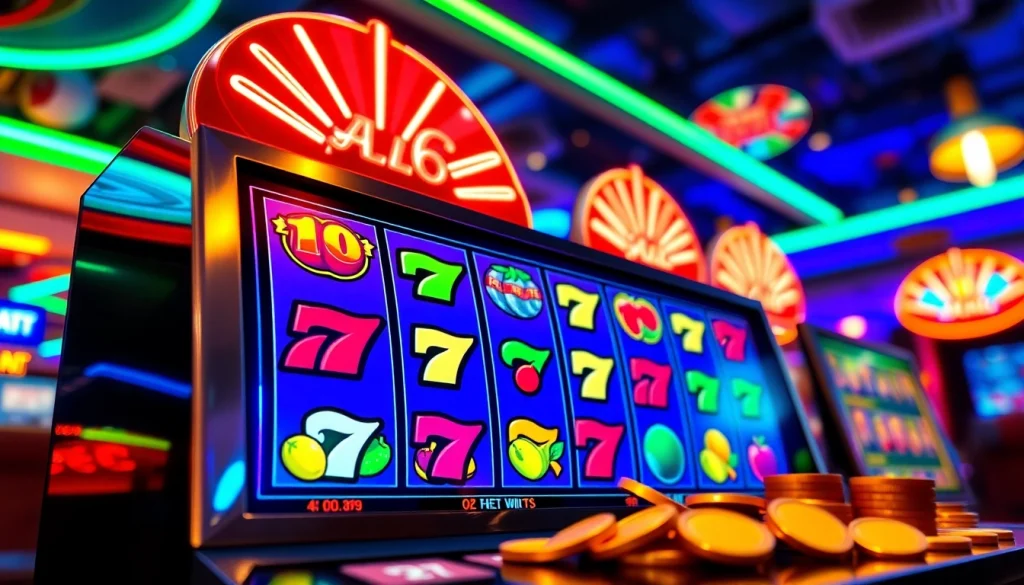 Menang di slot gacor dengan antarmuka mesin slot yang berwarna-warni dan ceria.