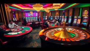 Experience high-stakes betting at S88VIP's luxurious casino filled with vibrant games and professional dealers.