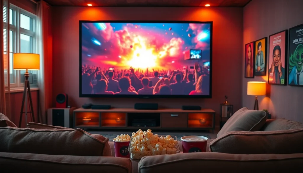 สัมผัสประสบการณ์ ดูหนังออนไลน์ฟรี ในบ้าน พร้อมโซฟาสบายและบรรยากาศอบอุ่น